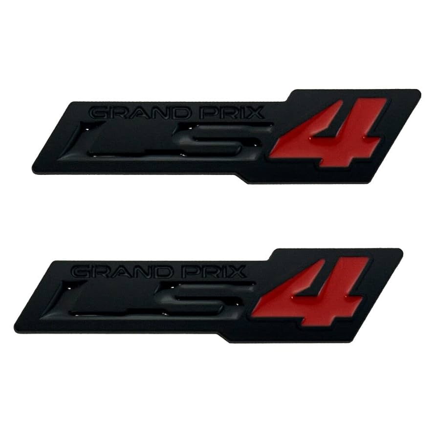Amazon.com: Pair Set ZR1 Style LS4 Grand Prix Emblem 3D